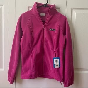 Columbia women’s pink zip up